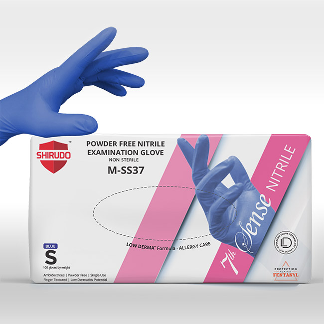 Shirudo 7th Sense Violet Blue Nitrile