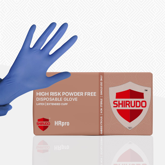 Shirudo HRpro High Risk Purple Nitrile